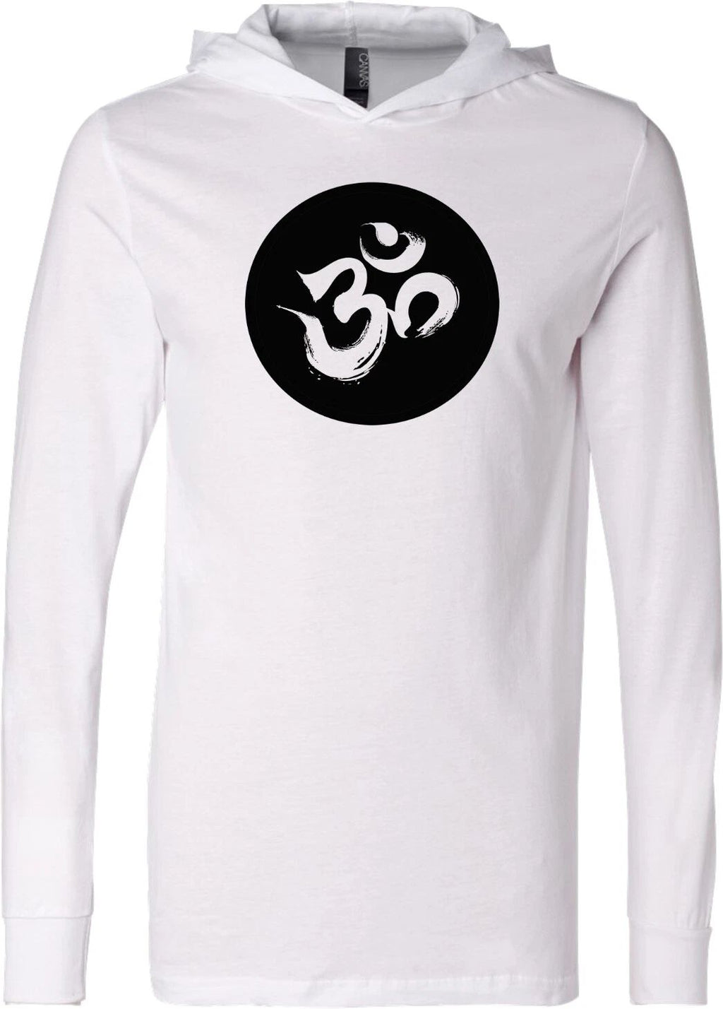 Yoga T-shirt Aum Circle Lightweight Hoodie