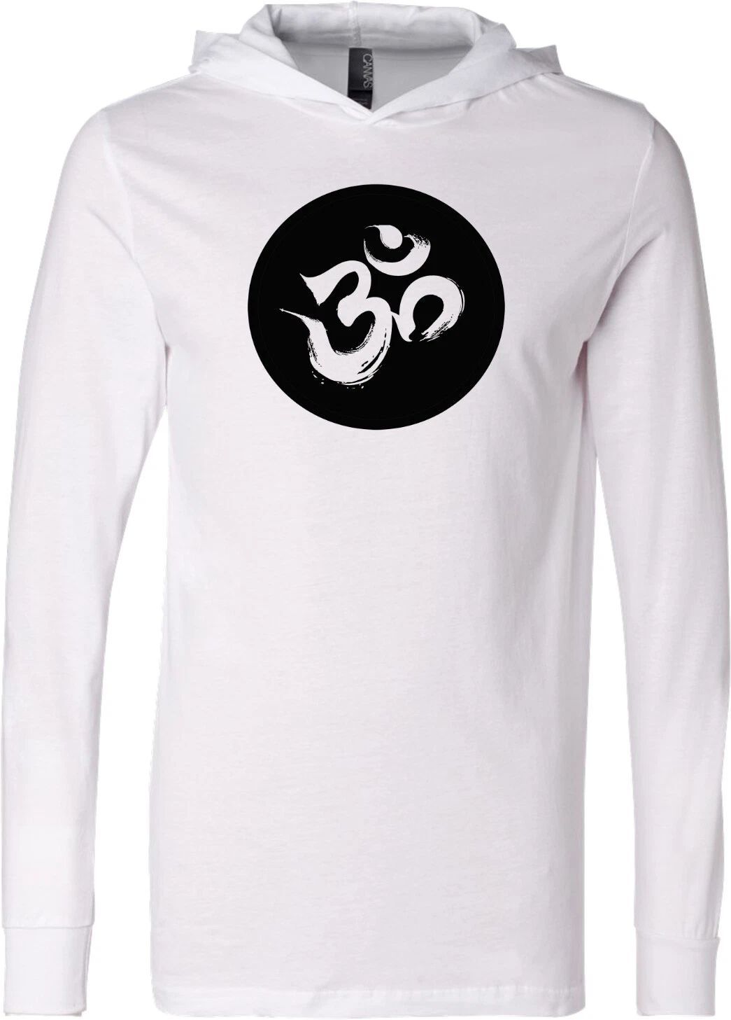 Yoga T-shirt Aum Circle Lightweight Hoodie