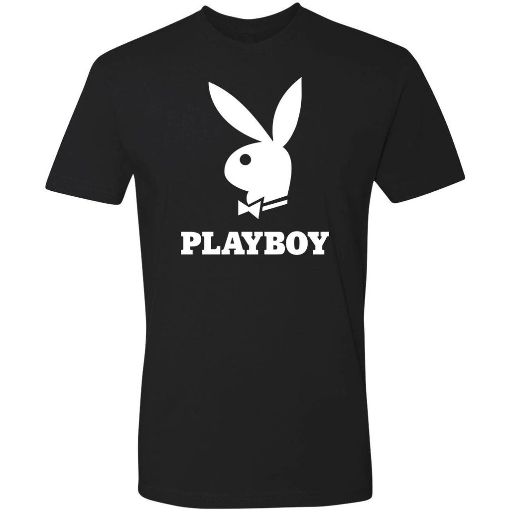 Retro Tee T Shirt 100% Cotton Vtg Art The Playboy Bunny Club 70's Novelty