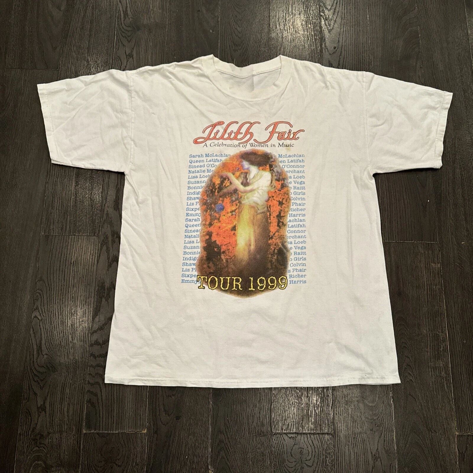 Lilith Fair A Celebration Of Women In Music T-Shirt Cotton Unisex Adult Tee