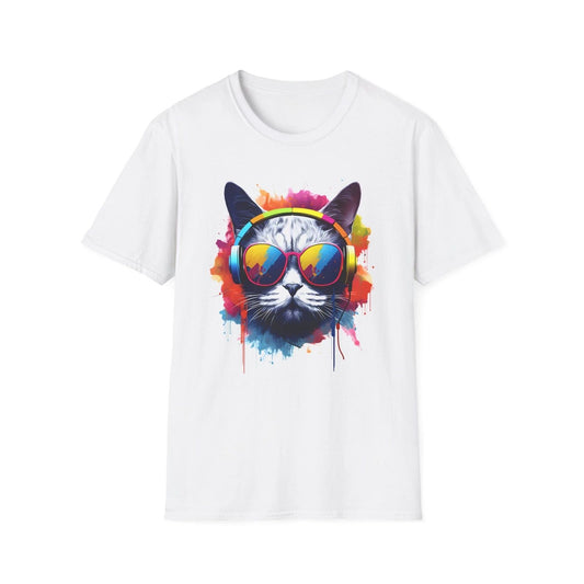 Colorful Cat Theme Vintage-Inspired Design for Women - Warm & Stylish