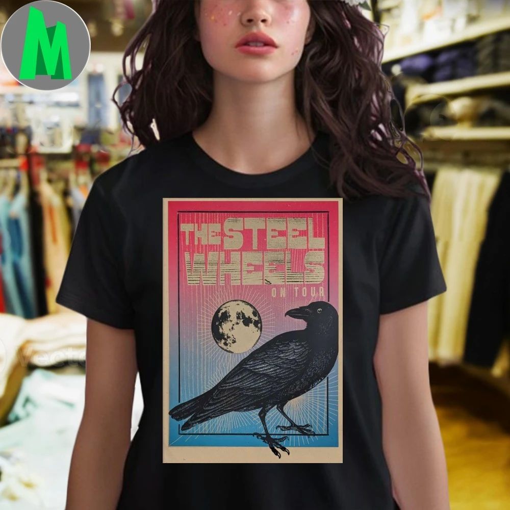 Original The Steel Wheels Tour 2025 Poster Shirt