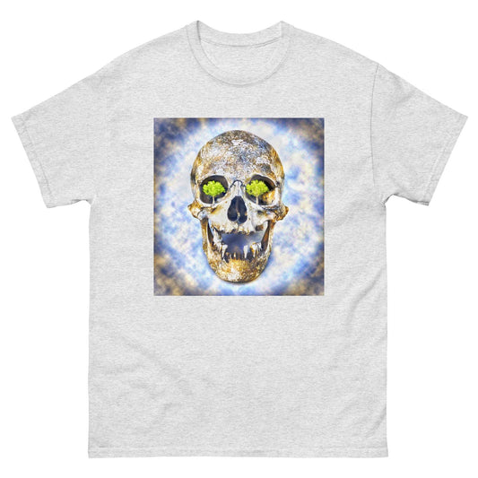 T-Shirt Tee Ted Vasin American Artist Skull Trees Modern Art Print Men