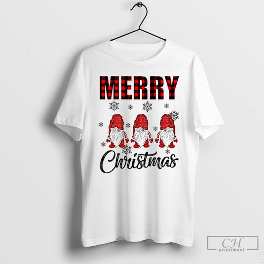Classic Merry X Mas Knomes Christmas T Shirts