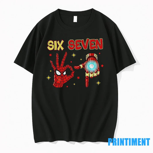 Spider Hero Meme Seven Meme 6 7 Tshirts Sweater