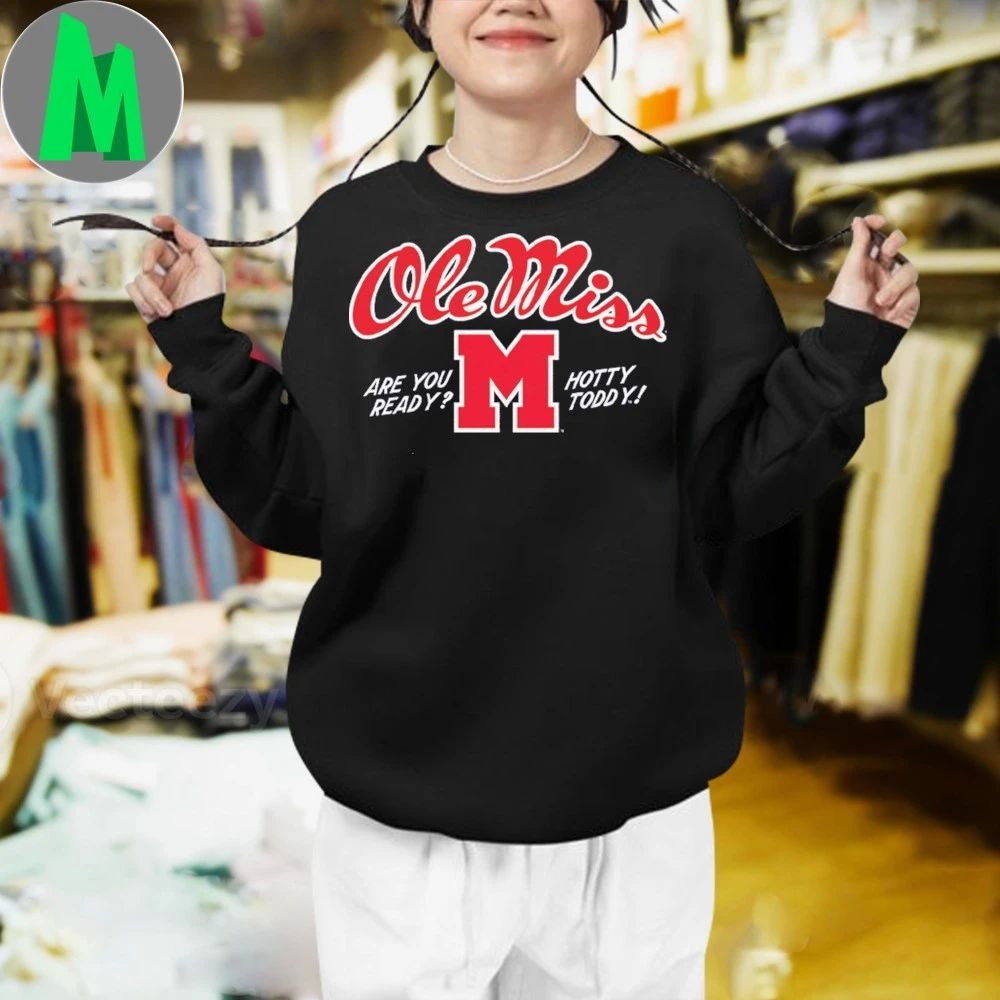 Ole Miss Midcentury Logo Hotty Toddy Shirt