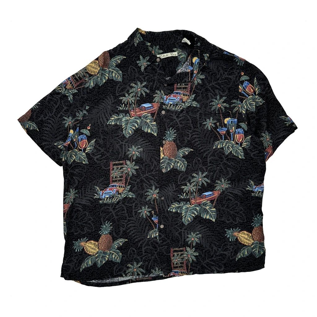 Batik Bay Hawaiian Shirt - XL Multicoloured Viscose