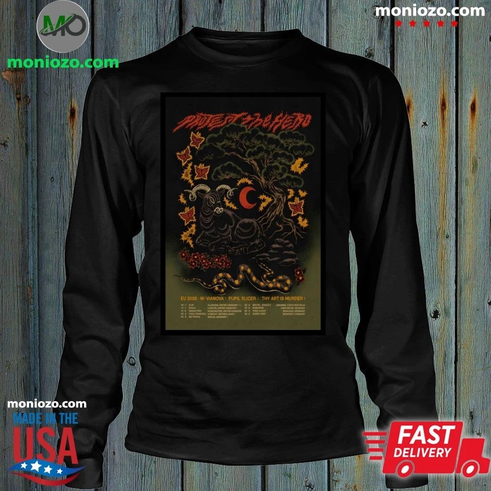 Original Protest The Hero Tour Europa 2026 Poster Shirt