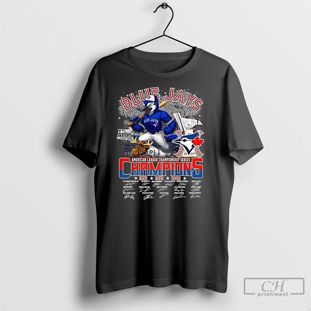 Classic Blue Jays Beat Mariners Alcs World Series 2025 Champions Player Signature