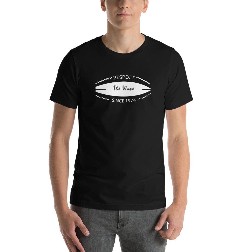 The Wave Surfing T shirt Shirt Size L-2XL Cotton T Shirt