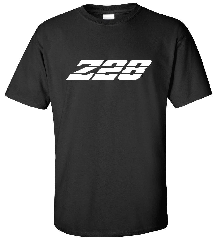 Z28 Camaro T-Shirt Classic American Muscle Car Logo Tee Fan Apparel Gift