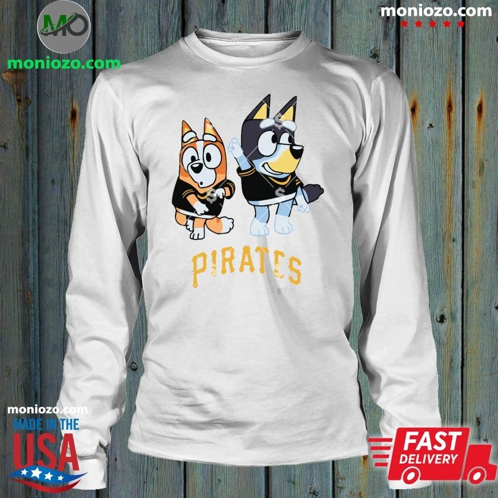 Bluey Pittsburgh Pirates Shirt