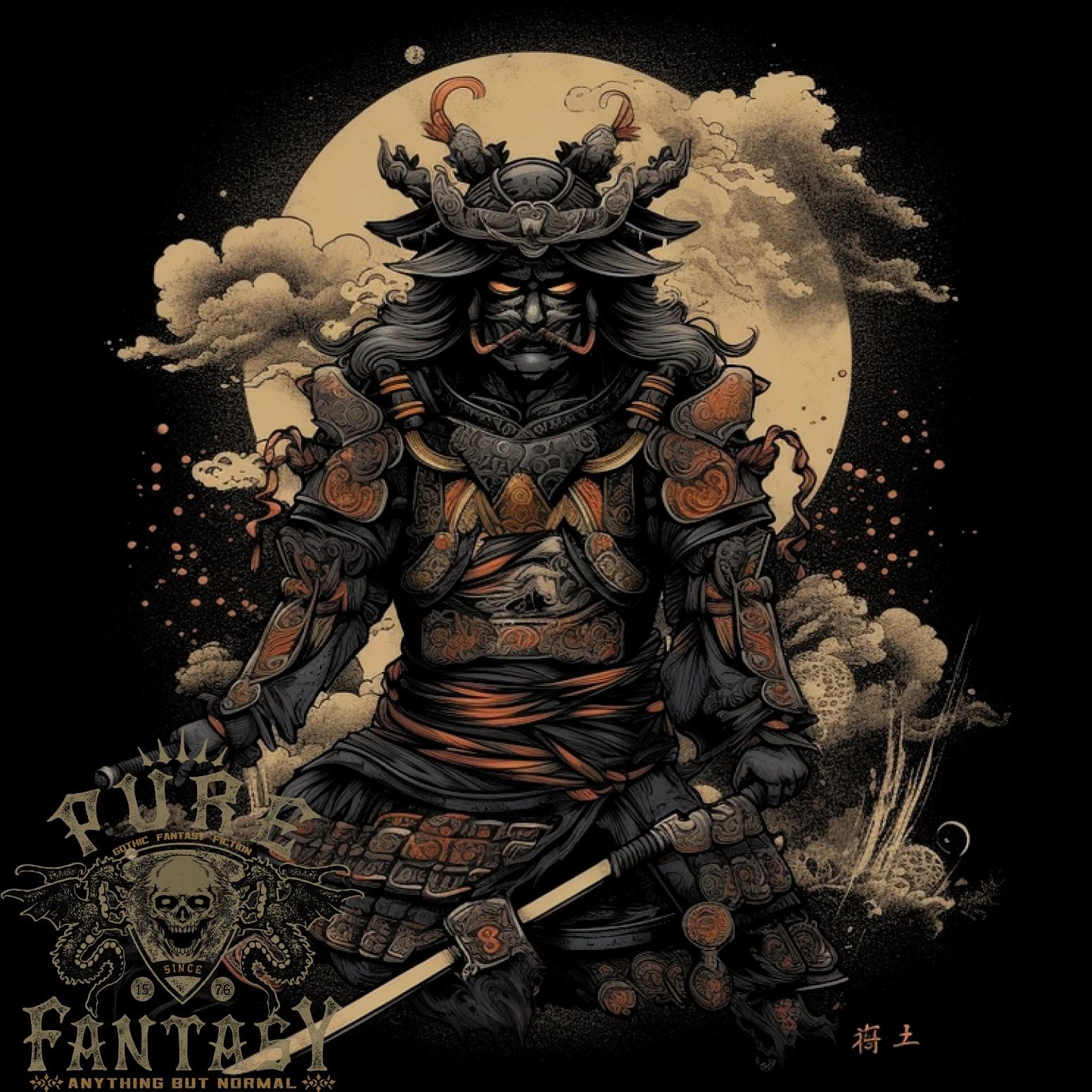 Full Armour Fantasy Samurai Warrior Mens Light Cotton T-Shirt