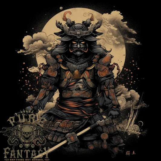 Full Armour Fantasy Samurai Warrior Mens Light Cotton T-Shirt