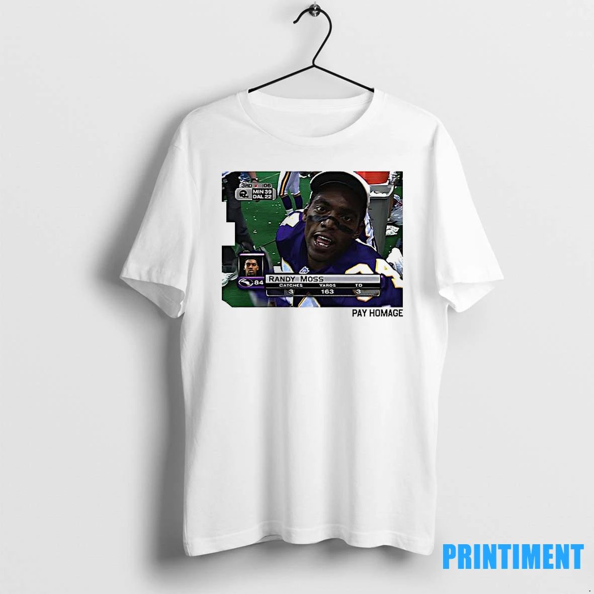 Minnesota Vikings Randy Moss Pay Homage Tshirts Sweater