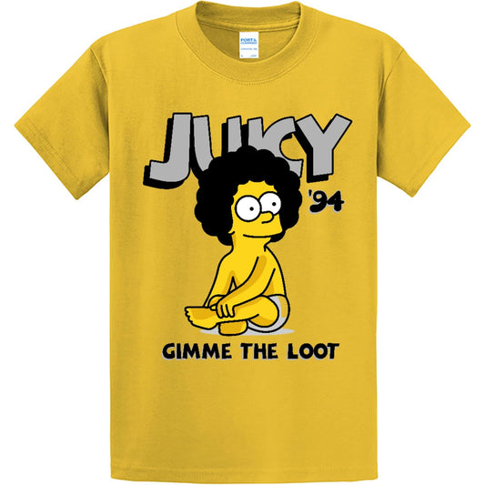 STREETWEAR ON DEMAND BEARD Juicy T-Shirt Yellow SMALL-4XLARGE