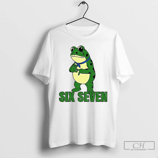 Classic Portland Frog 6 7 Six Seven Meme T Shirts
