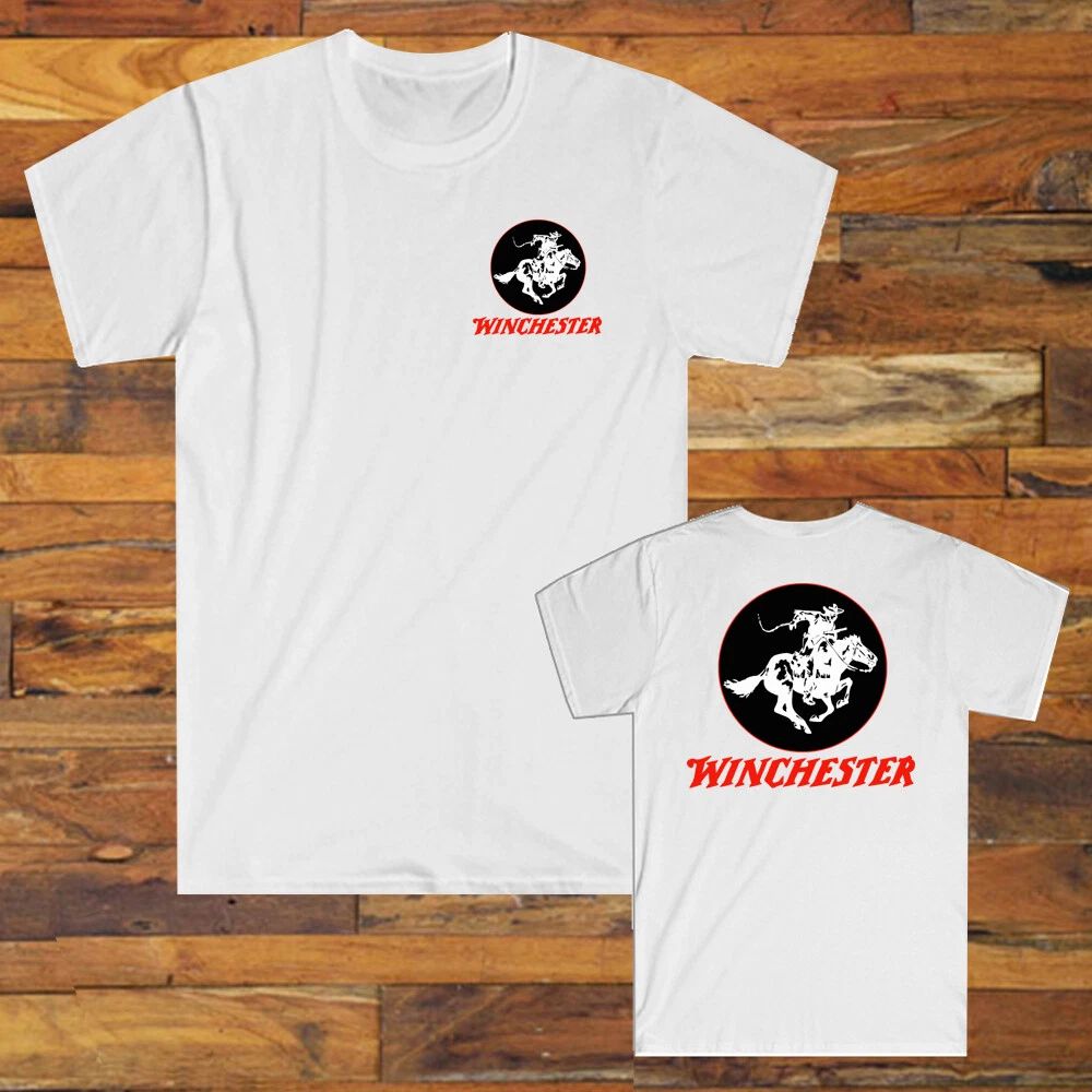 Winchester Gunmaker Guns Firearms Riffles Men's White S-5XL