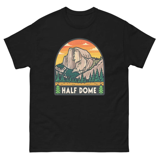 Half Dome Mountain Attraction Landmark Travel T-Shirt
