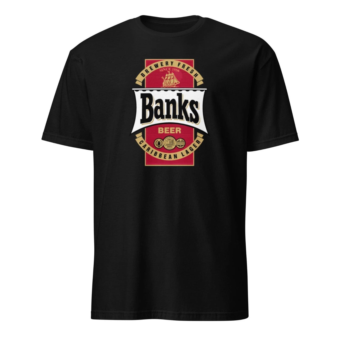 Banks Beer Shirt Barbados Caribbean Lager Tee