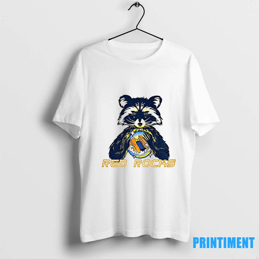 Red Rocks Crystal Ball Raccoon Tshirts Sweater