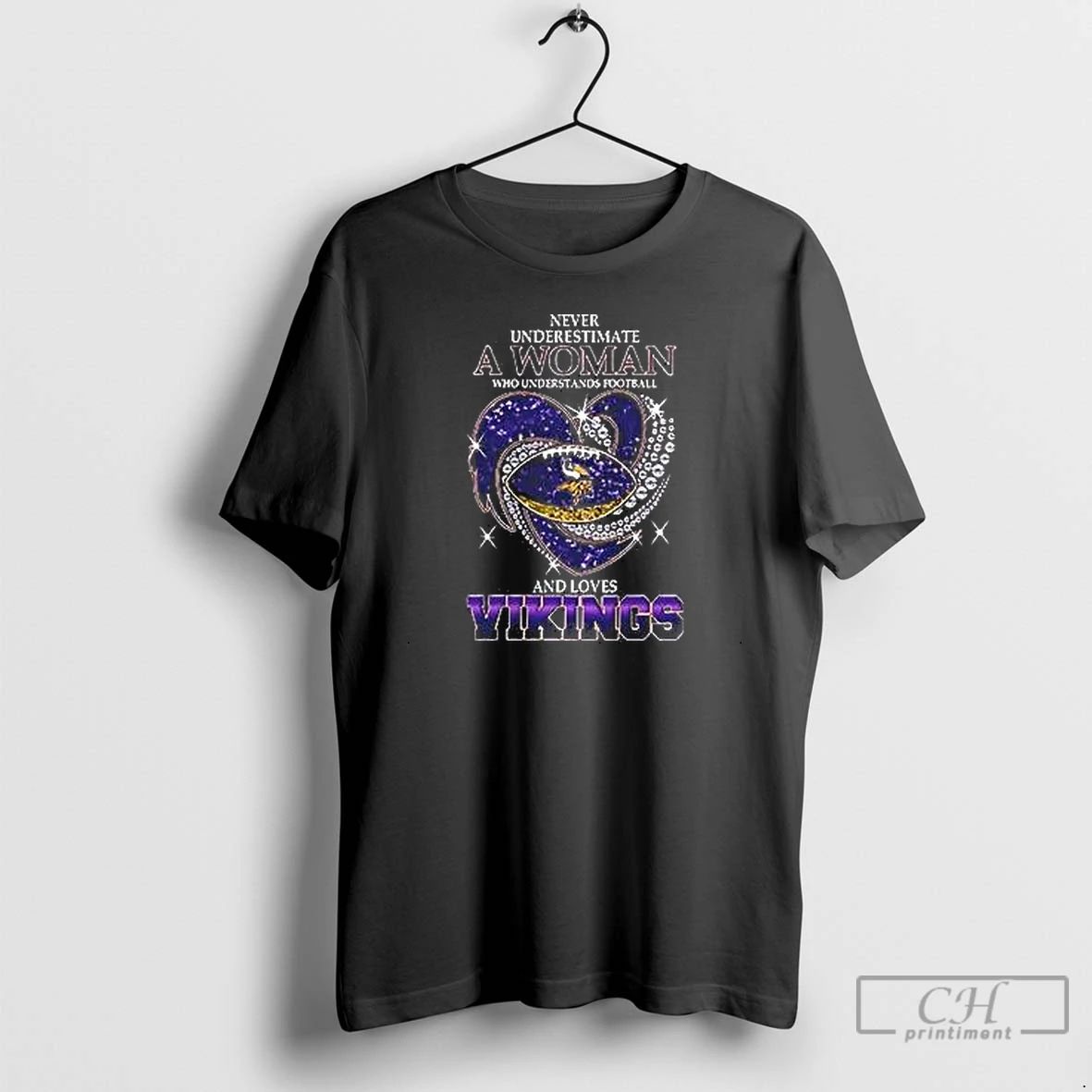 Premium Never Underestimate A Woman Who Understands Football And Loves Minnesota Vikings Style T Shirts