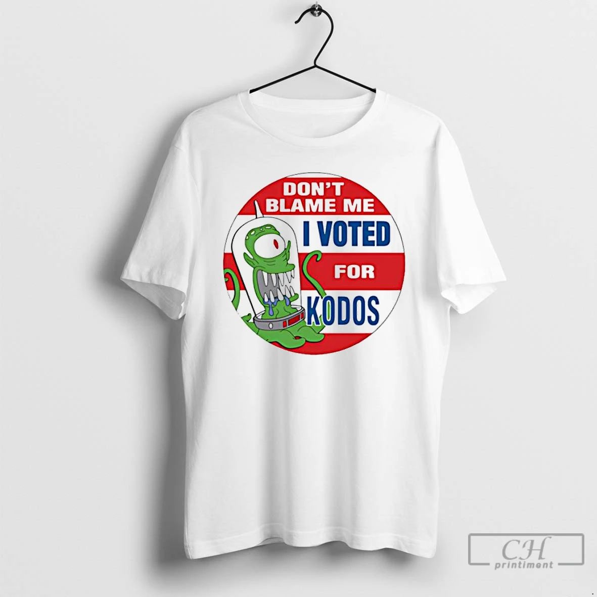 Premium Dont Blame Me I Voted For Kodos Christmas T Shirts