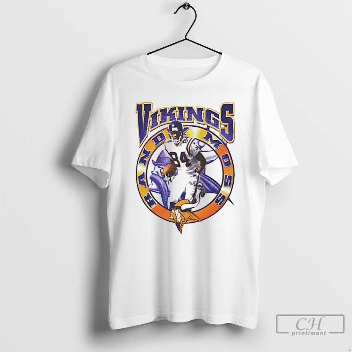 Classic Minnesota Vikings Randy Moss Vintage T Shirts