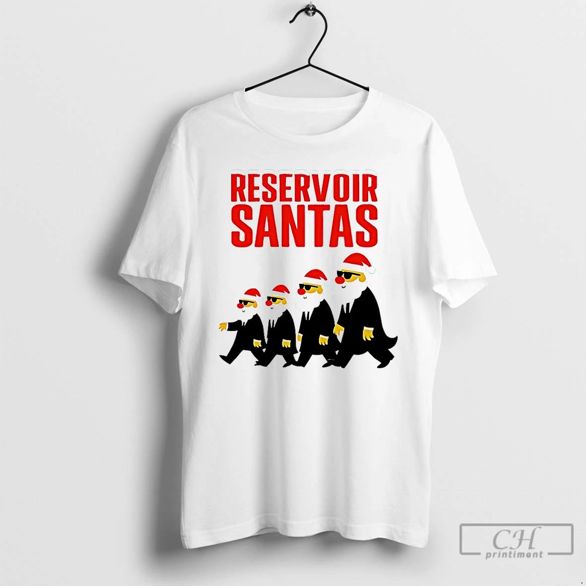 Classic Reservoir Santas Christmas T Shirts