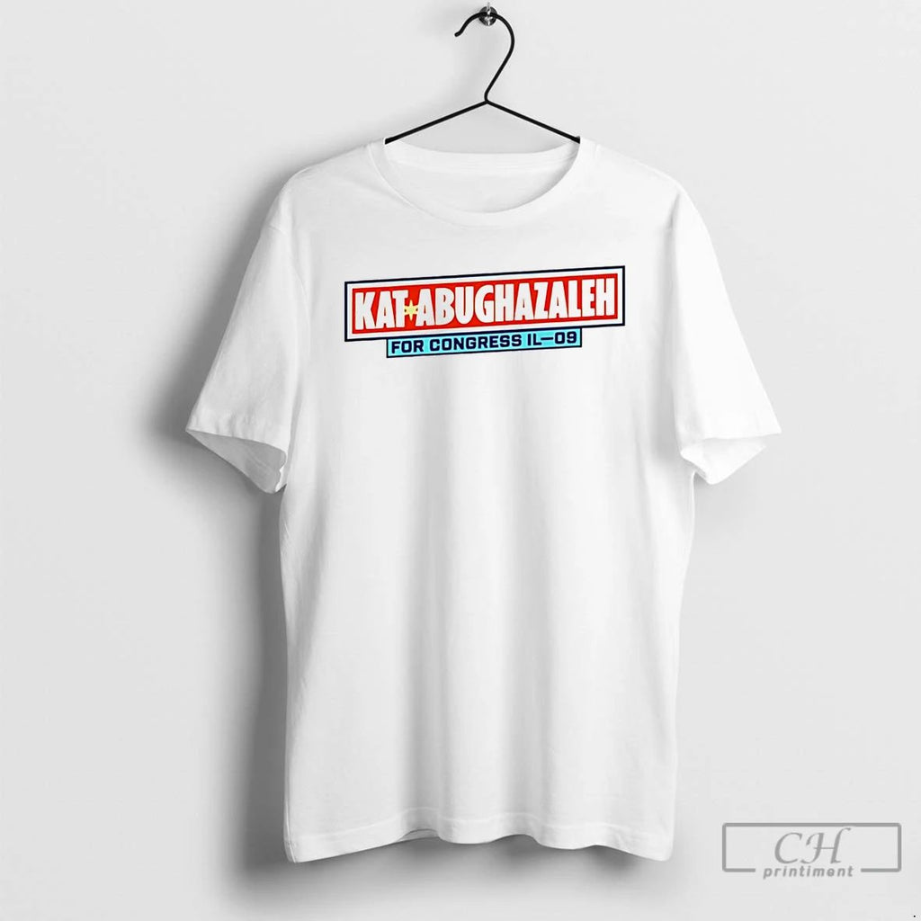 Classic Steve Guest Kat Abughazaleh For Congress T Shirts