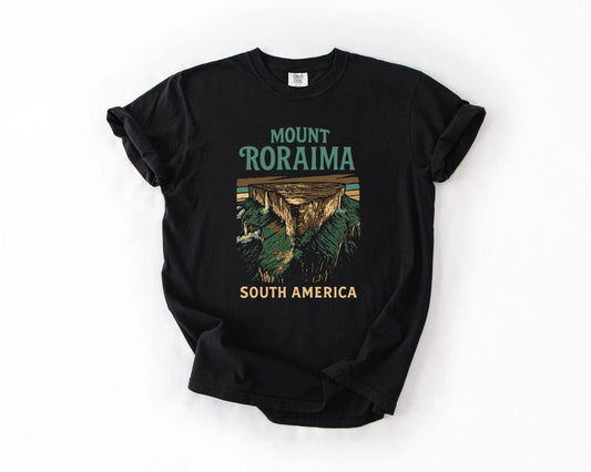 Vintage Mount Roraima Shirt Travel Gift South America Trip Lover Tee