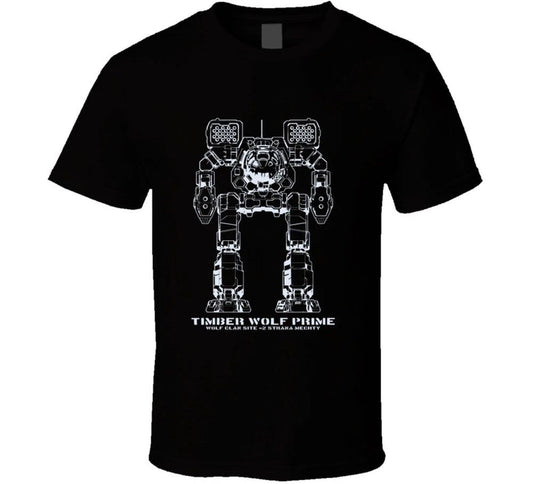 Battletech Timber Wolf Prime Mad Cat T Shirt