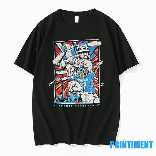 Vladimir Guerrero Jr Toronto Blue Jays Baseball Player Signature Graphic Tshirts Sweater
