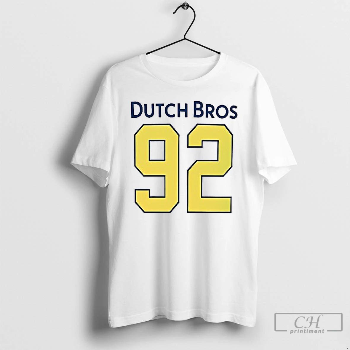 Premium Dutch Bros X Lonely Ghost 92 Logo T Shirts
