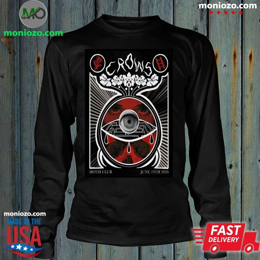 CROWS London UK On June 19 2026 Tour Poster Shirt