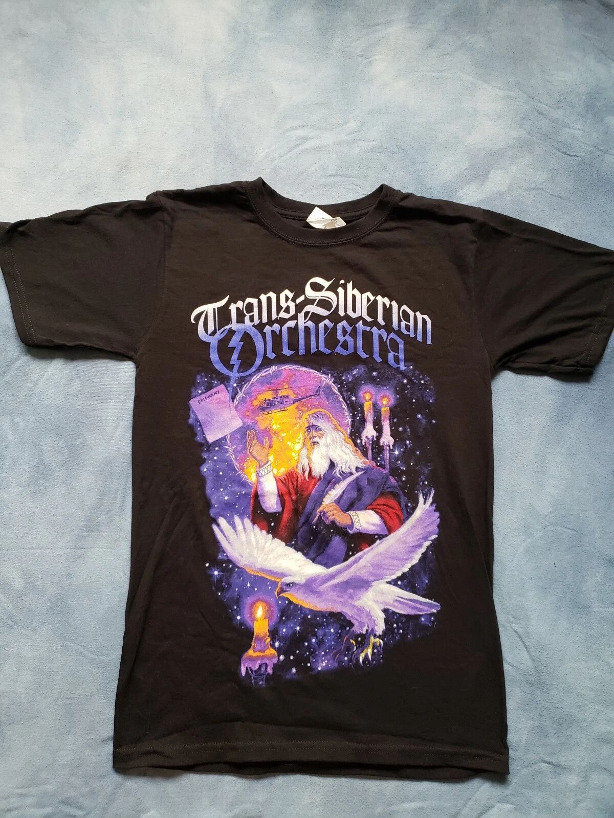 Trans-Siberian Orchestra Shirt 2010 Winter Tour Small Tee fantasy wizard 501