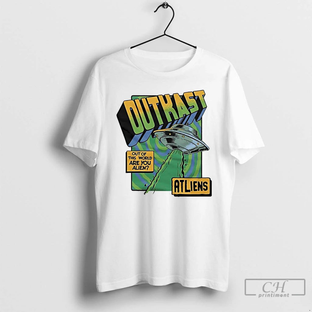 Classic Outkast Atliens Out Of This World Are You Alien T Shirts