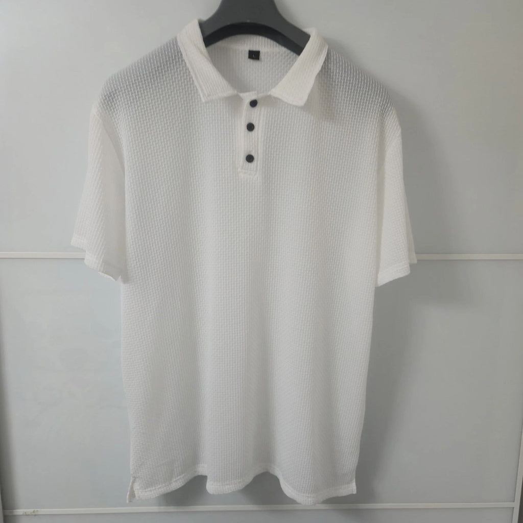 Trendy Men's Short Sleeve T Shirt Perfe Combination of Style and Comfort size L