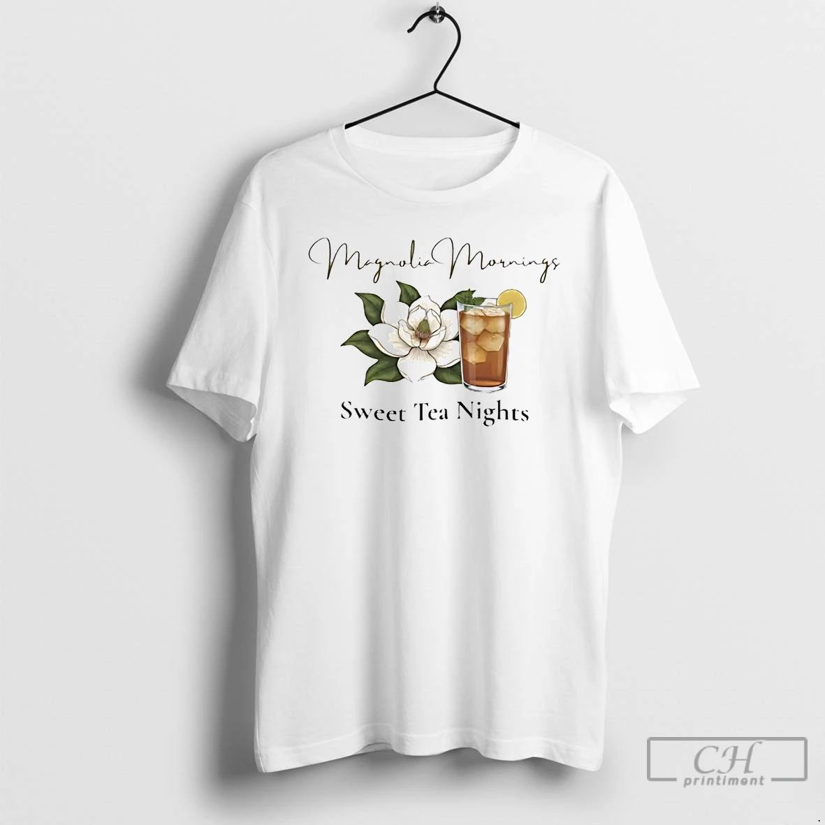 Premium Magnolia Mornings Sweat Tea Nights T Shirts