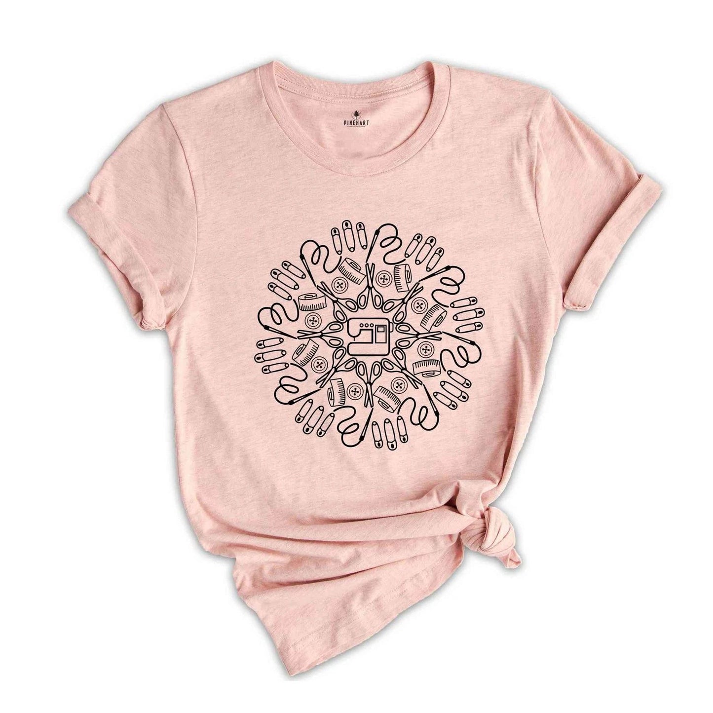 Cute Crafter Mom Shirt, Funny Sewing Shirt, Quilting Shirt, Sewing Machine Shirt