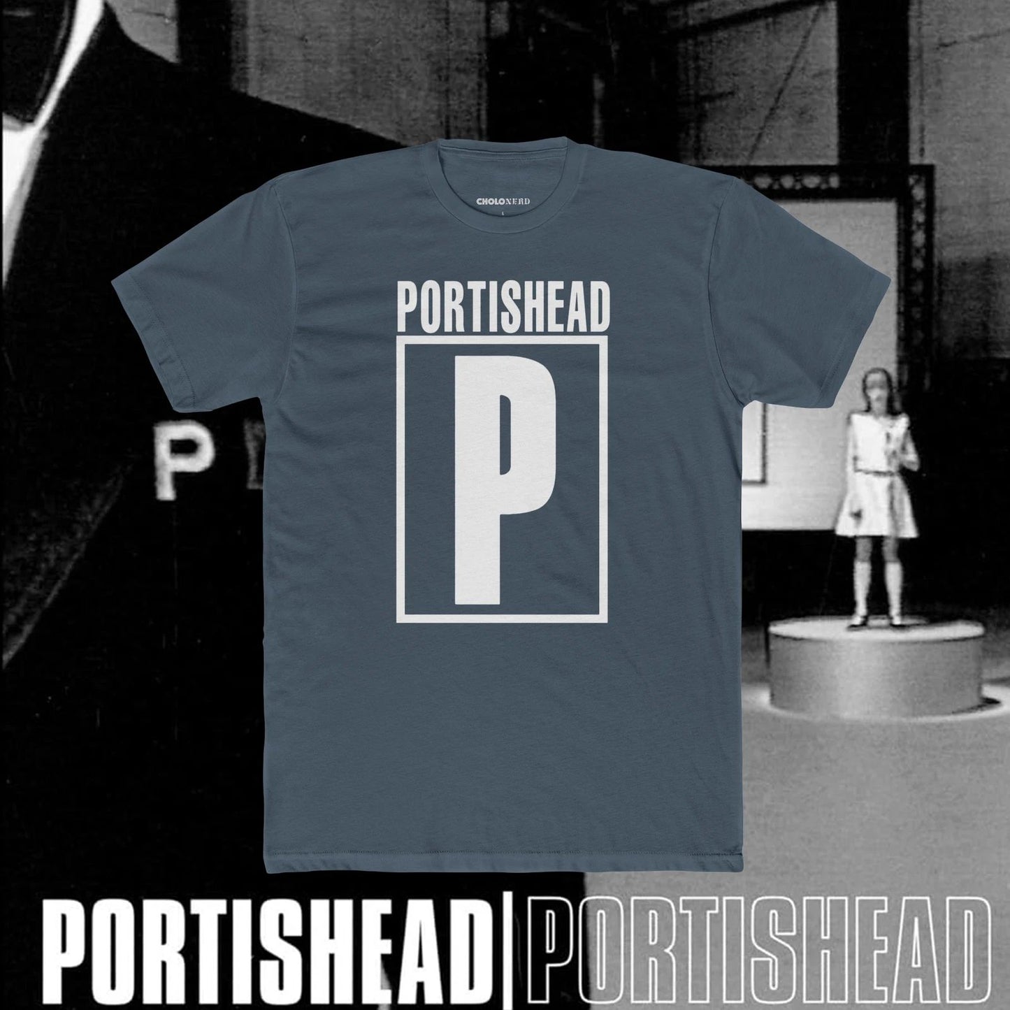 Portishead T-Shirt – Retro Grunge Style Tee, Vintage Music Festival Shirt