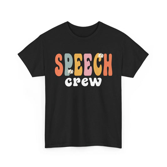 SLP Shirt, Speech Crew SLP Speech Language Pathology Lovers Women Men Shirt