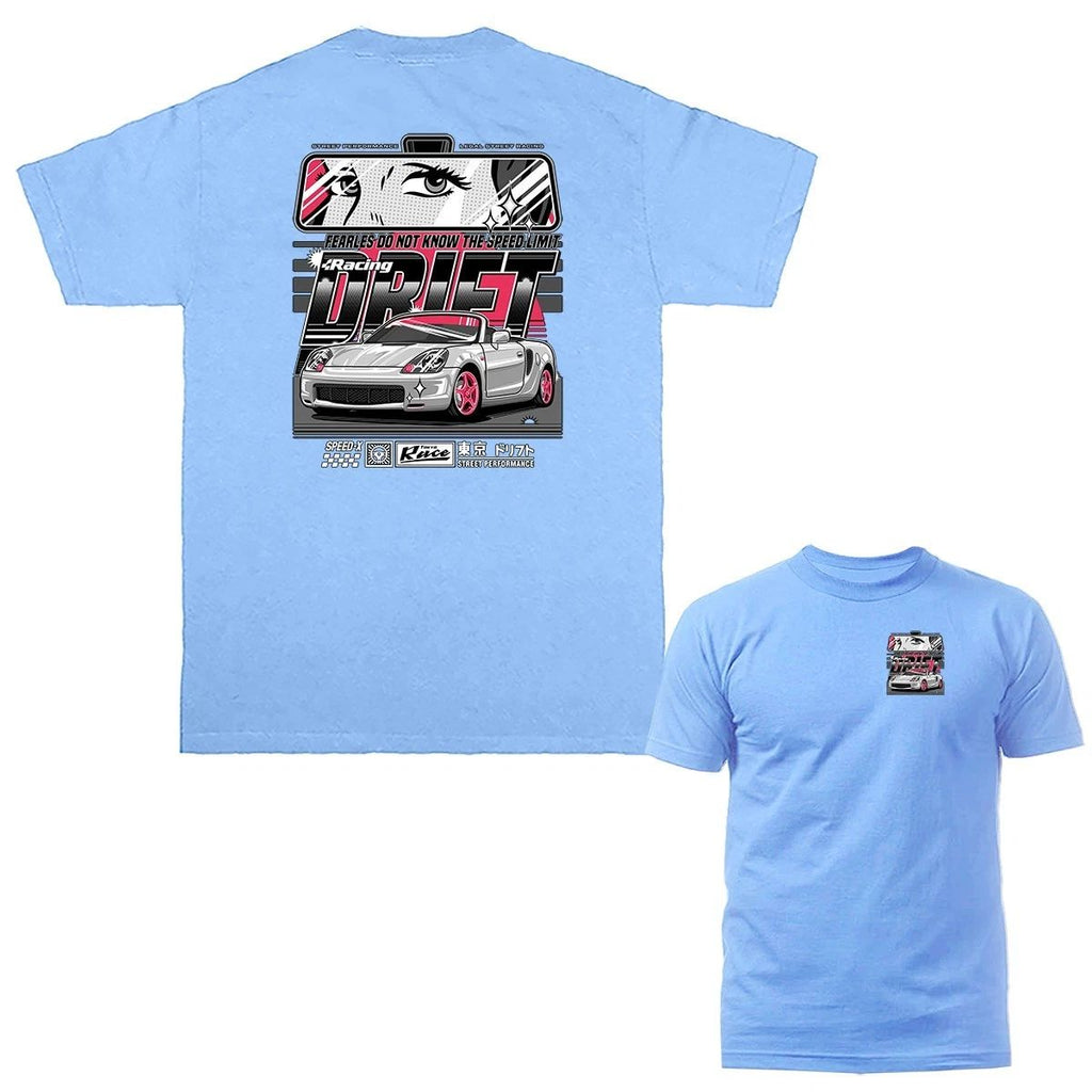 Drift Racing Streetwear Imported Tuned Custom JDM Sports Car T-shirt