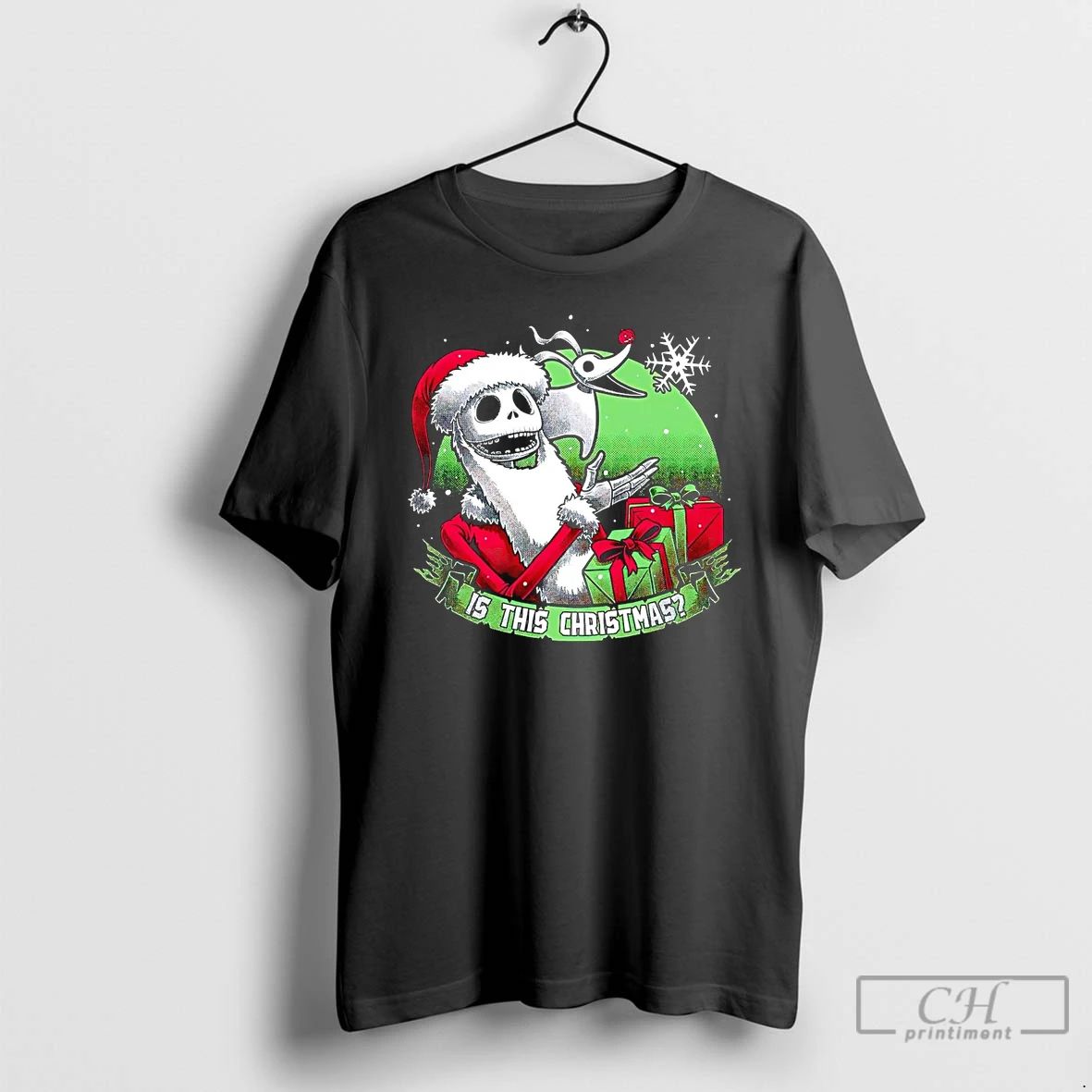 Classic Santa Jack Skellington Is This Christmas T Shirts