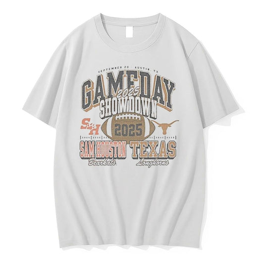 Texas Longhorns Vs Sam Houston State Bearkats 2025 Gameday Showdown Football Tshirts Sweater