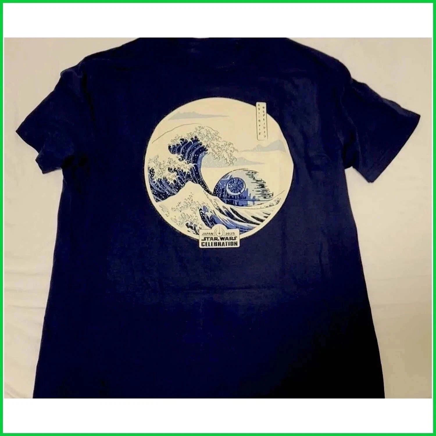 Sci-Fi Wave Art Reprint Japan 2025 Fan-Inspired Graphic Tee S-4XL