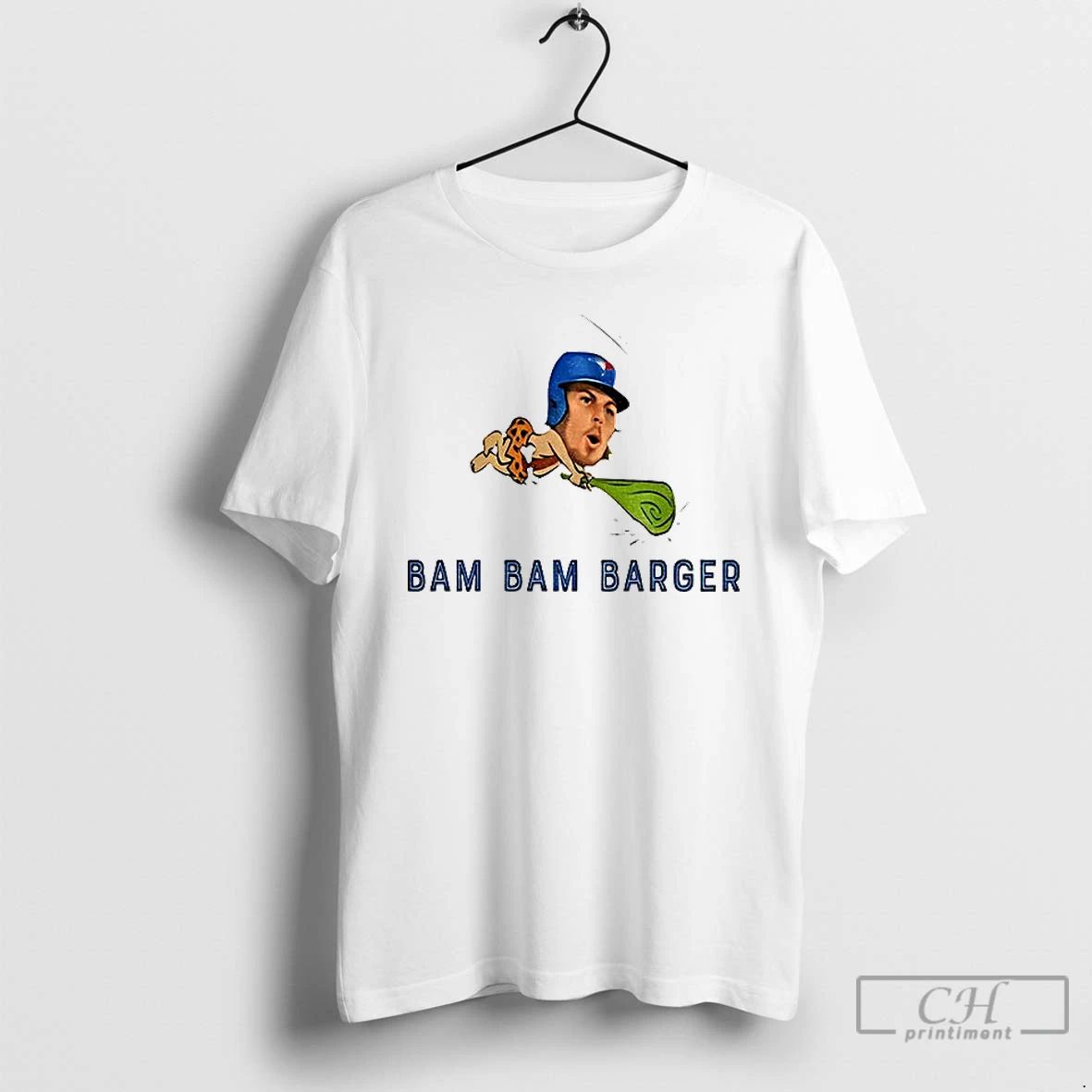 Classic Davis Schneider Wearing A Bam Bam Barger T Shirts