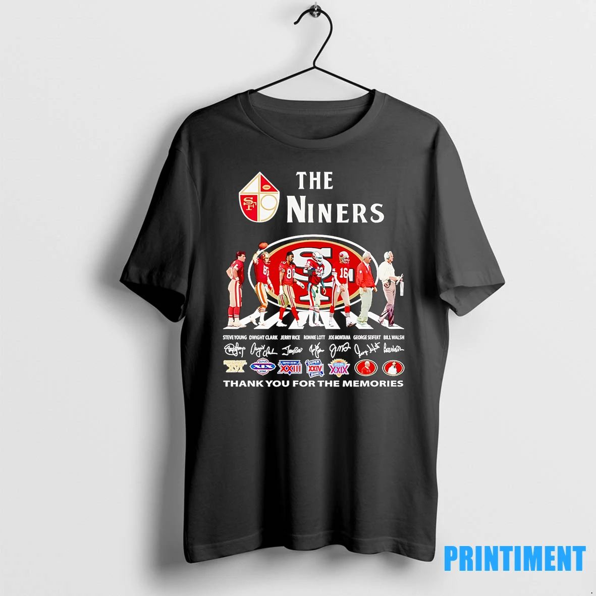 The Niners Abbey Road Thank You For The Memories Tshirts Sweater