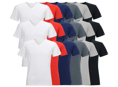 3 Pack Men's T-Shirt LORD V-Neck, Undershirt V-Neck, Slim Fit