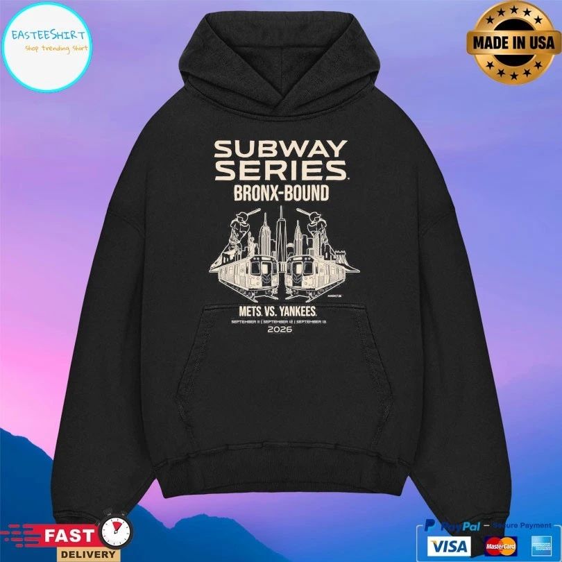 Subway Series Bronx-Bound Mets Vs Yankees September 11 September 12 September 13 2026 T-shirt